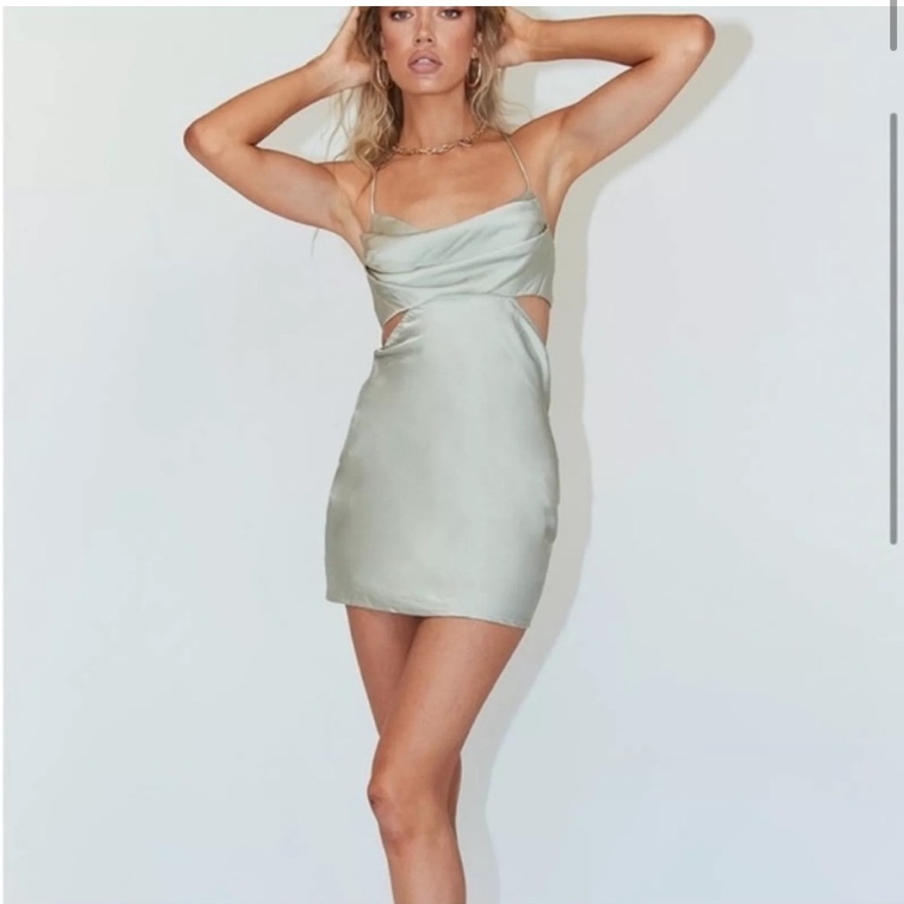 Princess Polly Sage Jemma Mini Dress